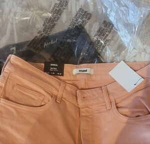 Mavi Women's High Rise Peach Jeans